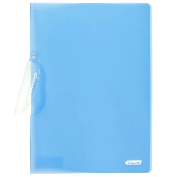 Bigpoint Yandan Sıkıştırmalı Dosya A4 Mavi  X 2 Adet - Resim 3