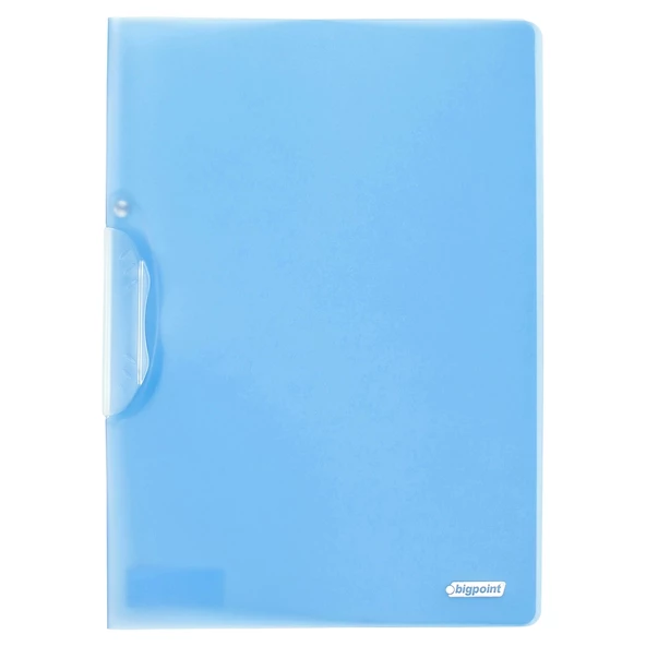 Bigpoint Yandan Sıkıştırmalı Dosya A4 Mavi  X 2 Adet - Resim 2