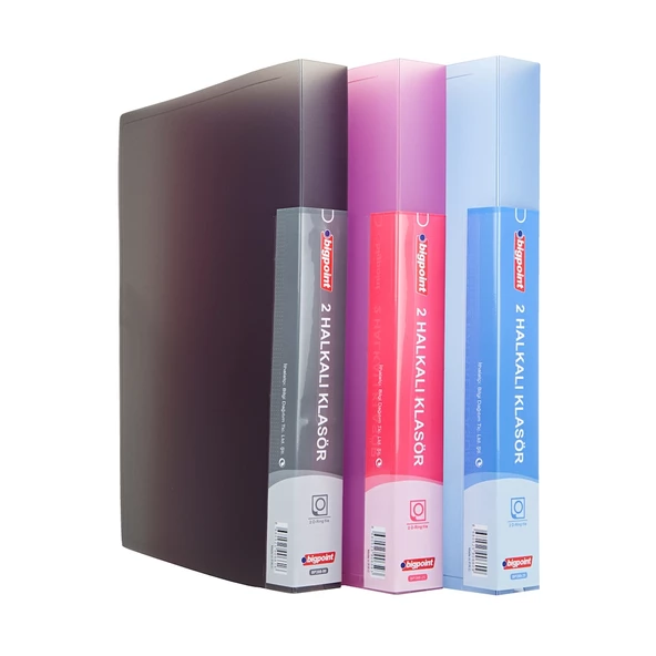Bigpoint 2 Halkalı Klasör Kırmızı x 6 Adet - 4
