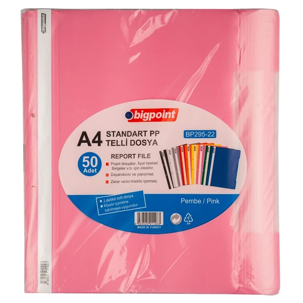 Bigpoint Telli Dosya Pembe 100'lü Paket - 2