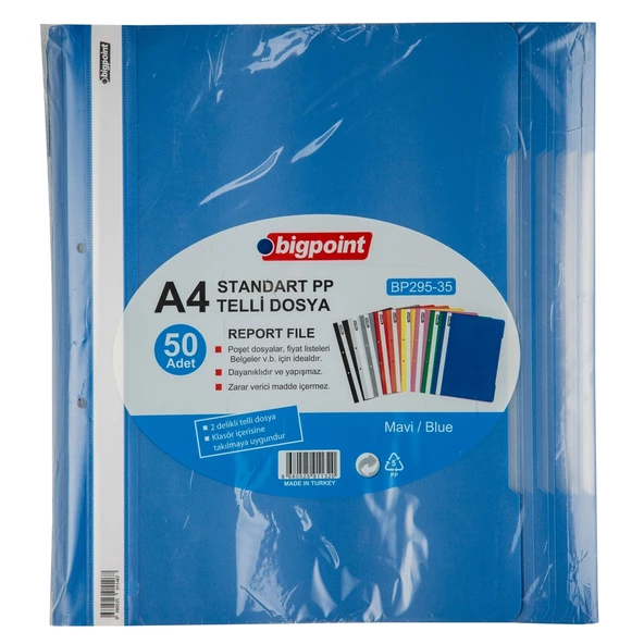 Bigpoint Telli Dosya Mavi 100'lü Paket - 2