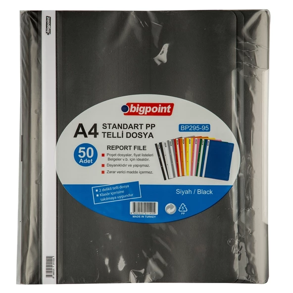 Bigpoint Telli Dosya Siyah 100 'lü Paket - 2