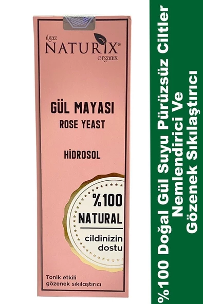 Akne Önleyici Gül Mayası 250 Ml Tonik Etkili, Canlandırıcı Ve Gözenek Sıkılaştırıcı Gül Suyu ürün görseli