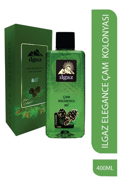 Elegance Pine Cologne 80 Derece Çam Kolonyası Kalıcı Çam Kokusu Unutulmaz Çam Kozalağı Kokusu 400 Ml