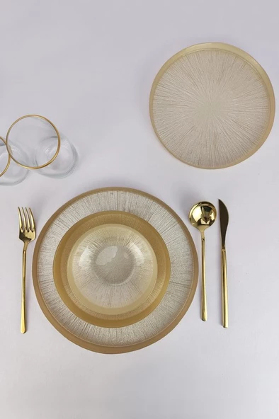 Digithome Rexy 24 Parça Cam Yemek Takımı – AKC1002 C320.045 - 3