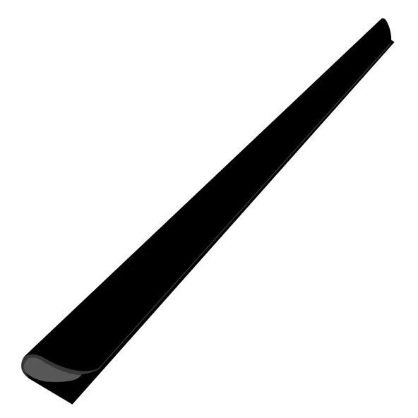 Bigpoint Oval Profil(Sırtlık) 6 mm Siyah 100'lü Kutu