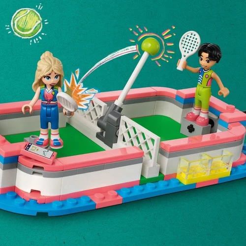 LEGO Lego®  Friends Spor Merkezi 41744 - Sporu, Inşaatı ve Rol Yapmayı Seven 8 Yaş ve Üzeri Çocuklar Için  Yaratıcı Oyuncak Yapım Seti (832 Parça) - Resim 5