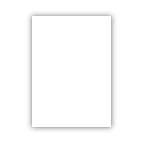 Bigpoint Fon Kartonu 50x70cm 120 Gram Beyaz 100'lü Paket