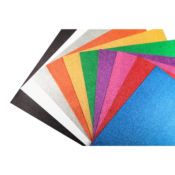 Bigpoint Simli Karton 50x70cm Yeşil 10'lu Poşet - Resim 3