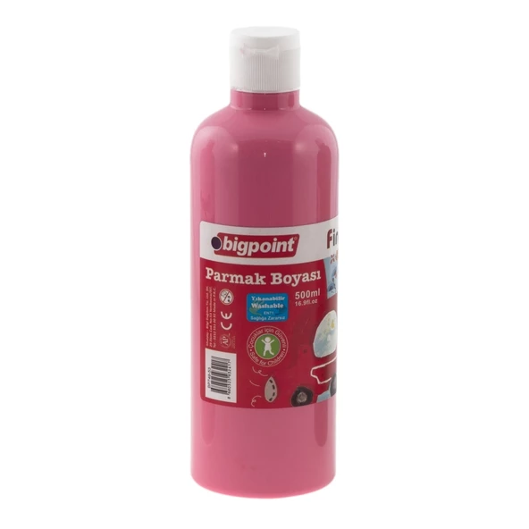 Bigpoint Parmak Boyası 500 ml Pembe X3'LÜ PAket ürün görseli