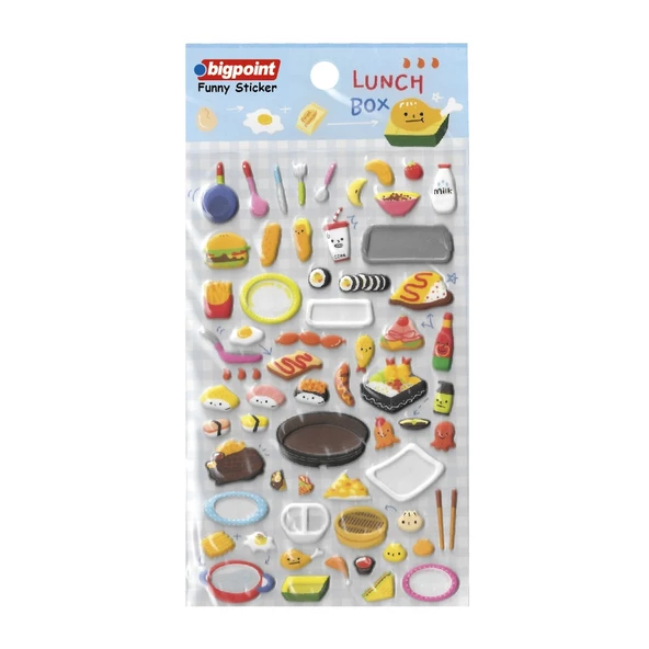 Bigpoint Sticker Yiyecekler ve Mutfak 15'li Paket ürün görseli