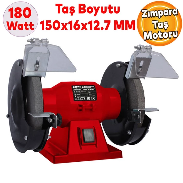 Rodex RDX4151A Taş Motoru Bıçak Bileme Makinesi 150 mm 180W