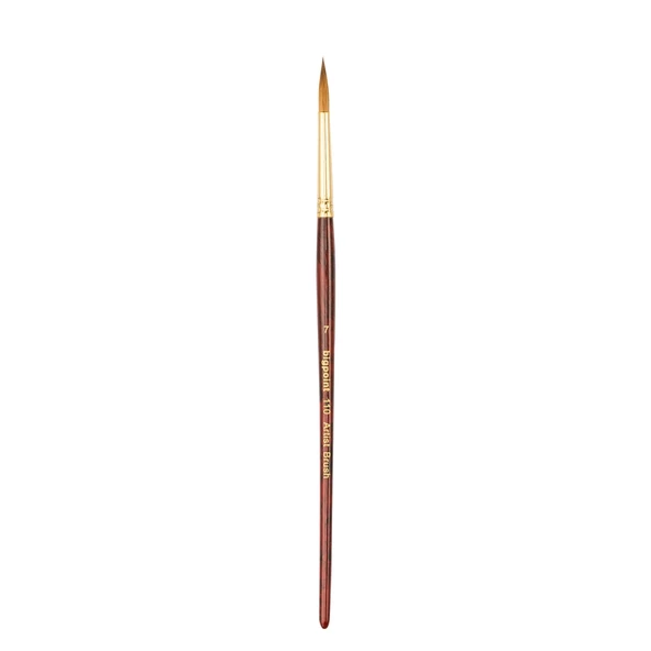 Bigpoint 110 Serisi Samur Kolinsky Yuvarlak Fırça No: 7 12'li Kutu - Resim 2