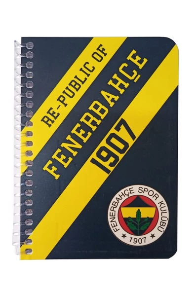 Not Defteri Bloknot Spralli 10x15 cm Çizgili 80 Yaprak 1 Adet Lisanslı Orjinal Kanarya Not Defteri - 2