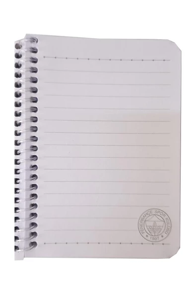 Not Defteri Bloknot Spralli 10x15 cm Çizgili 80 Yaprak 1 Adet Lisanslı Orjinal Kanarya Not Defteri - 3