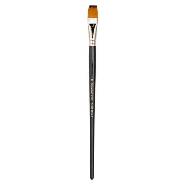 Bigpoint 200F Serisi Sentetik Kıl Düz Kesik Fırça No: 20 12'li Kutu - Resim 2