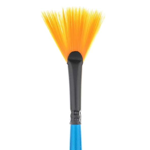 Bigpoint 213 Serisi Sentetik Kıl Yelpaze Fırça No: 6 12'li Kutu - Resim 2