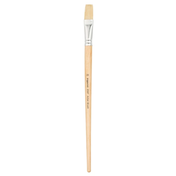 Bigpoint 258F Serisi Doğal Kıl Düz Kesik Fırça No: 22 12'li Kutu - Resim 2