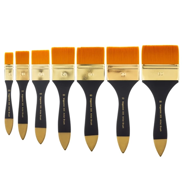 Bigpoint 305 Serisi Sentetik Kıl Zemin Fırçası No: 60mm 12'li Kutu - Resim 2