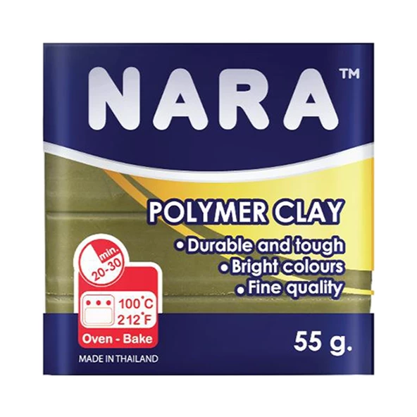 Nara Polimer Kil 55 Gram PM03 Dark Olive 6'lı Şirink