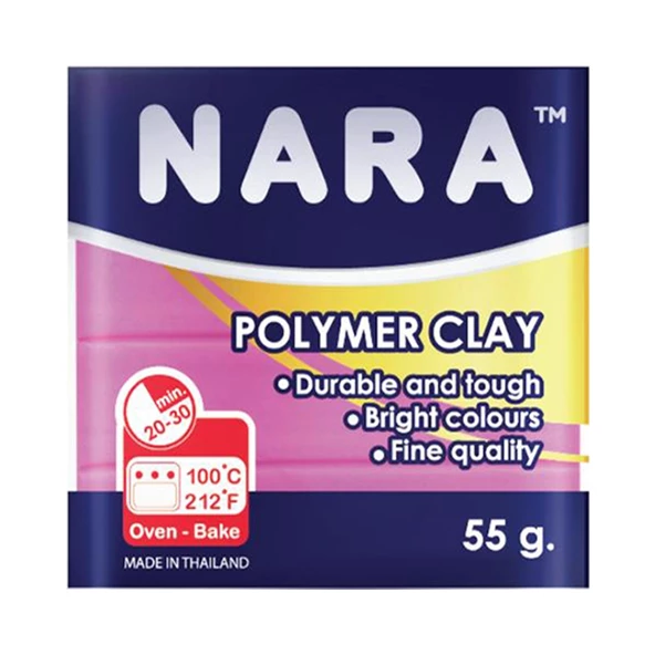 Nara Polimer Kil 55 Gram PM05 Rose Pink 6'lı Şirink