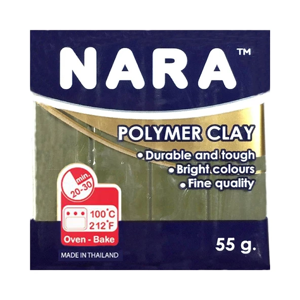 Nara Polimer Kil 55 Gram PM10 Light Olive 6'lı Şirink