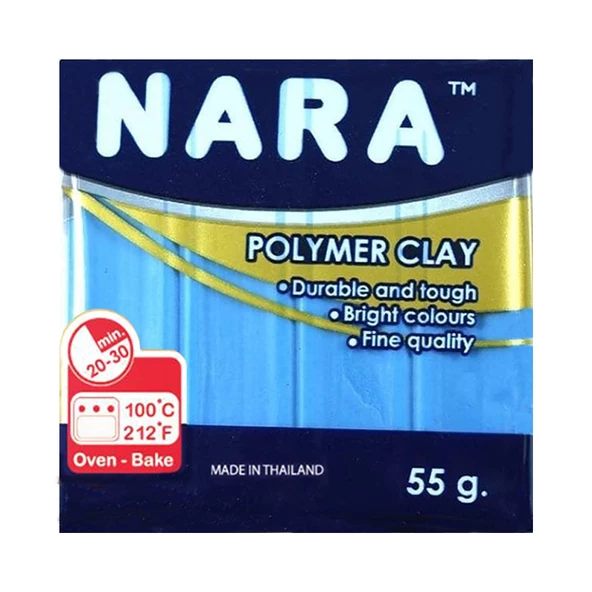 Nara Polimer Kil 55 Gram PM07 Baby Blue 6'lı Şirink