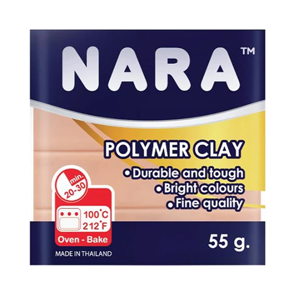 Nara Polimer Kil 55 Gram PM14 Cream 6'lı Şirink