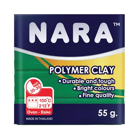 Nara Polimer Kil 55 Gram PM21 Forest Green 6'lı Şirink