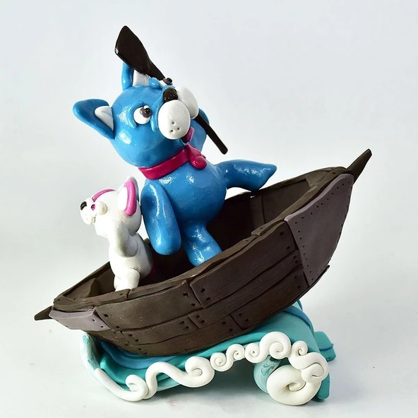 Nara Polimer Kil 55 Gram PM19 Crimson 6'lı Şirink - Resim 4