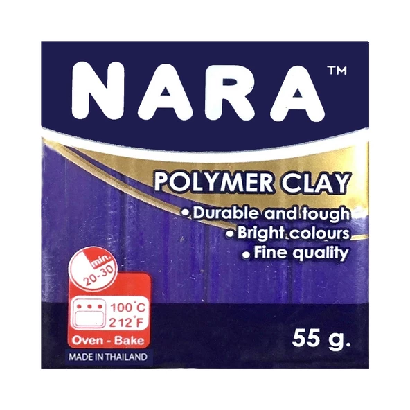 Nara Polimer Kil 55 Gram PM20 Indigo 6'lı Şirink