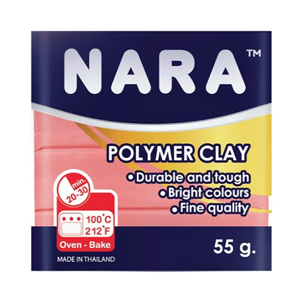 Nara Polimer Kil 55 Gram PM15 Peach 6'lı Şirink