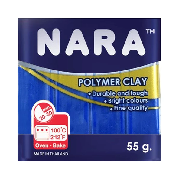 Nara Polimer Kil 55 Gram PM22 Dark Blue 6'lı Şirink