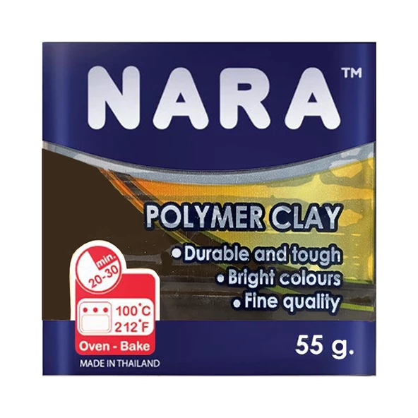 Nara Polimer Kil 55 Gram PM23 Soot Brown 6'lı Şirink