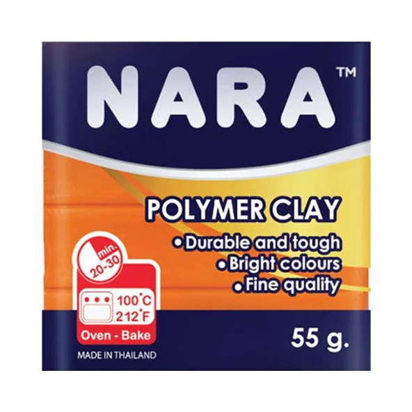 Nara Polimer Kil 55 Gram PM37 Orange 6'lı Şirink