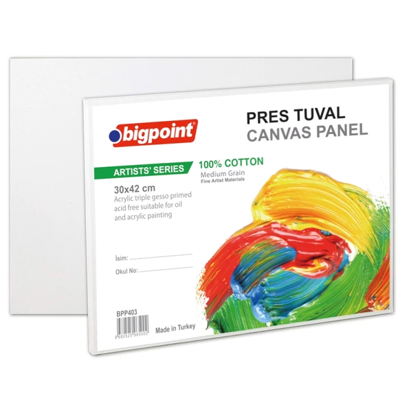 Bigpoint Artists' Pres Tuval 30x42cm 4'lü Paket