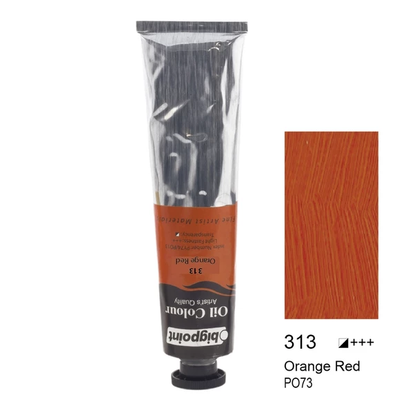Bigpoint Yağlı Boya 45 ml Orange Red 313 6'lı Kutu ürün görseli