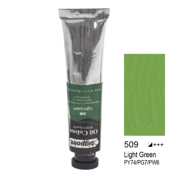 Bigpoint Yağlı Boya 45 ml Light Green 509 6'lı Kutu