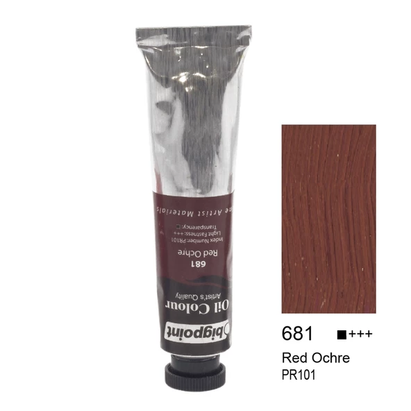 Bigpoint Yağlı Boya 45 ml Red Ochre 681 6'lı Kutu ürün görseli