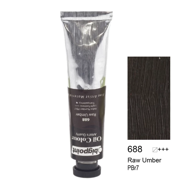 Bigpoint Yağlı Boya 45 ml Raw Umber 688 6'lı Kutu - 1