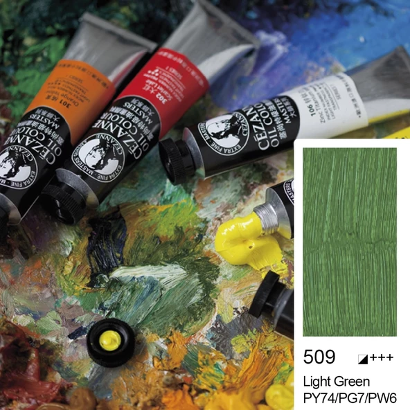 Bigpoint Cezanne Extra Fine Yağlı Boya 45 ml Light Green 509 6'lı Kutu ürün görseli