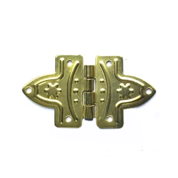 Yonca Menteşe 10 Adet Sarı 17x32 mm Kutu ve Sandık Menteşesi Hobi Maket