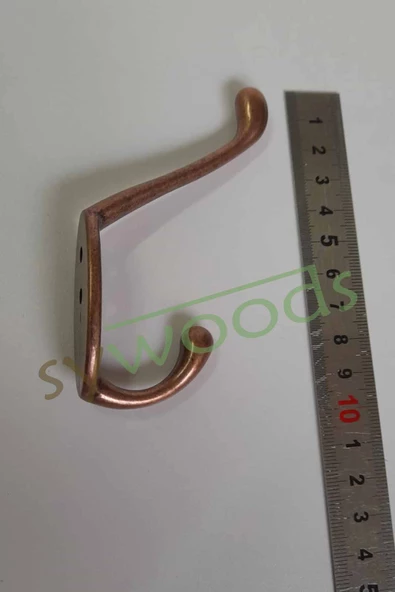 2 ADET OKSİT ELBİSE ÇANTA EŞYA ASKILIK PORTMANTO DOLAP KAPI ARKASI ASKI - 3