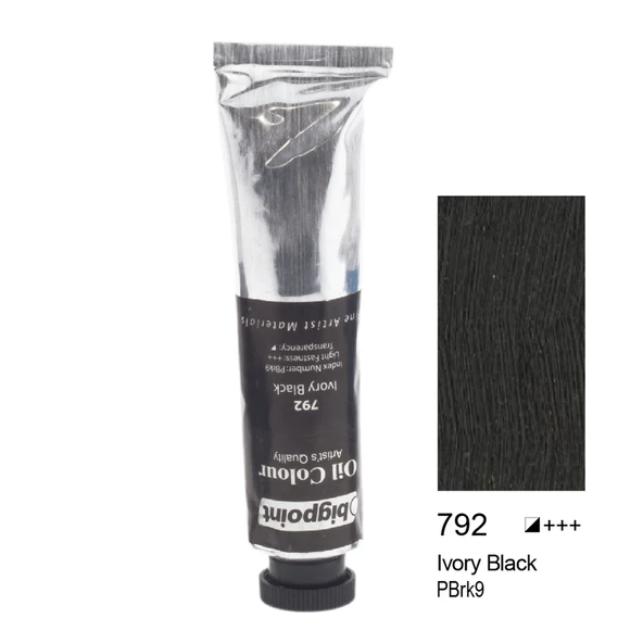 Bigpoint Yağlı Boya 200 ml Ivory Black 792 ürün görseli