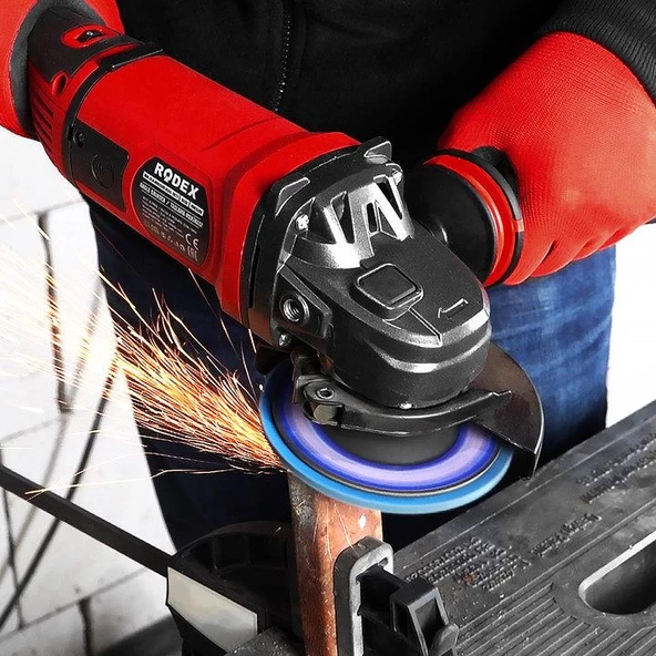 Rodex RDX1120 Avuç Taşlama Elektrikli 125 mm 1200 W - 5