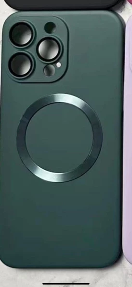 İphone 13 Pro Slim Sert Magsafe Özellikli Kapak - 6