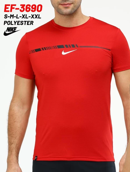 Nike Erkek Polyester T-Shirt EF-3690