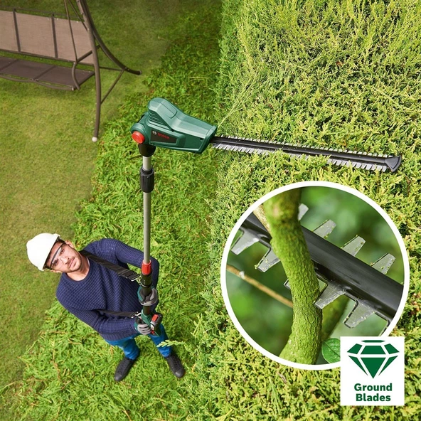 Bosch UniversalHedgePole 18 - 2,5 Ah Tek Akülü Teleskopik Çit Kesme - 06008B3000 - 2