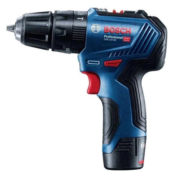 Bosch Professional GSB 12v-30 Akülü Darbeli Vidalama - 06019g9100 - 2