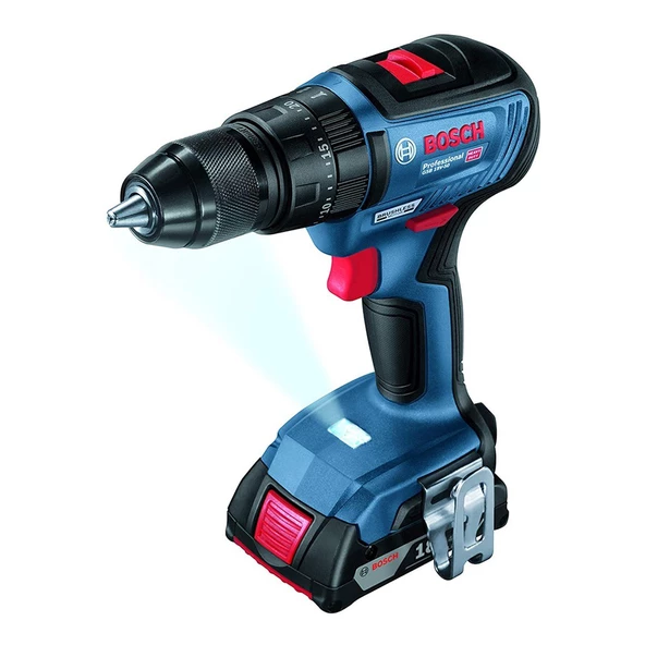 Bosch GSB 18V-50 Çift Akülü 2 Ah Darbeli Vidalama Makinesi - 2